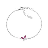 Armband Amen Dame Petali in Silber Zircone BRBUTBBCI